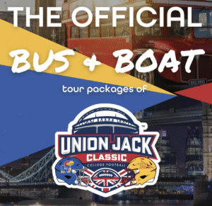 The official Bus and Boat Tours for Union Jack Classic Game Week